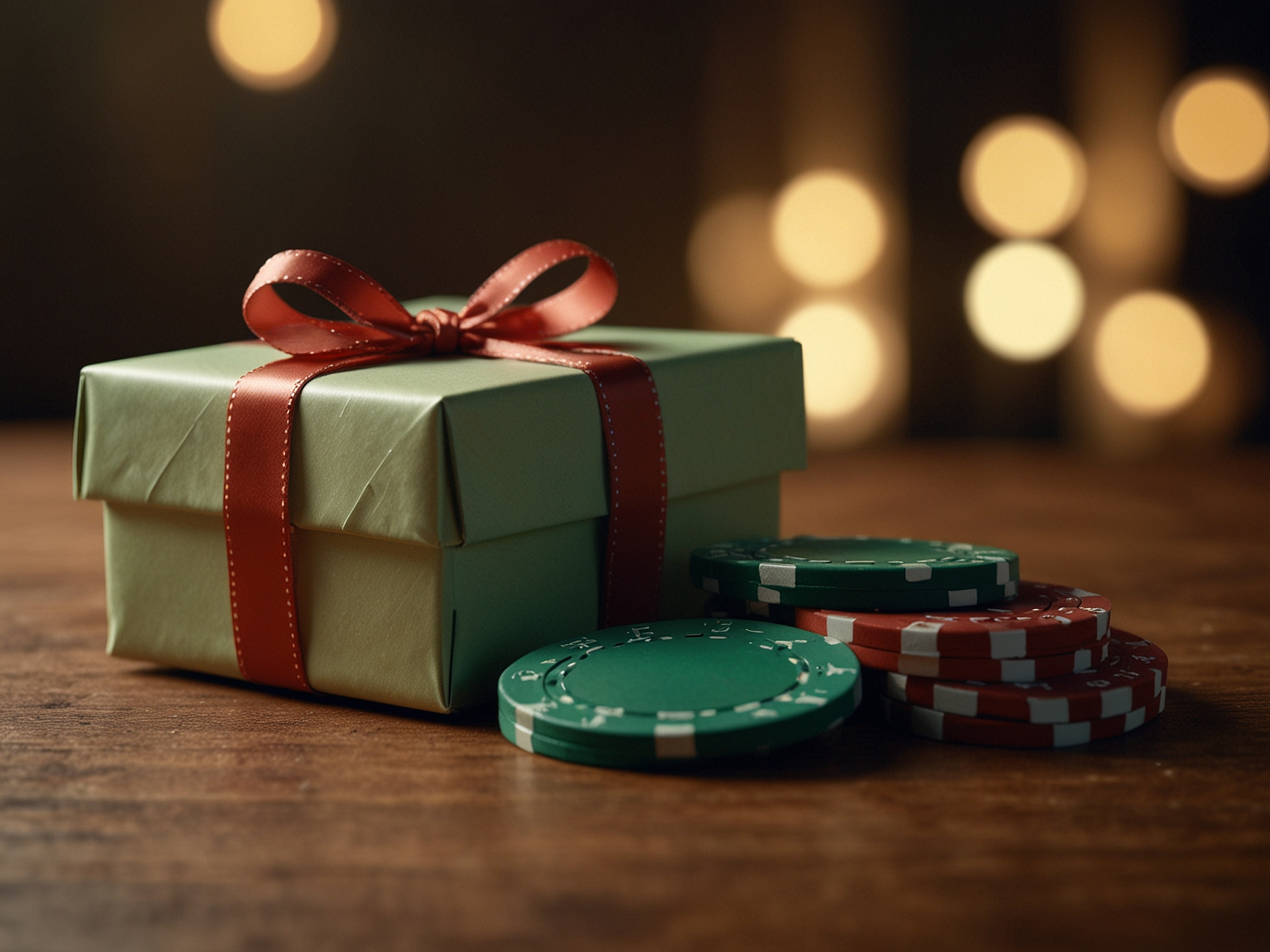 Promotional bonus ribbon