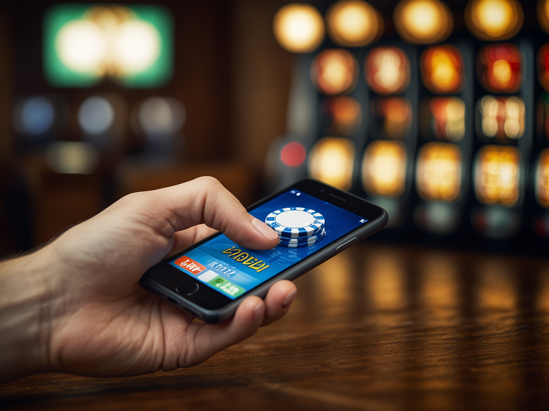 Secure payment and game selection illustration